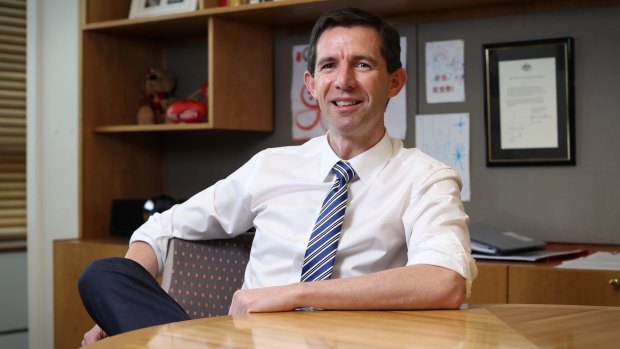 Senator Simon Birmingham: working on a new funding formula.