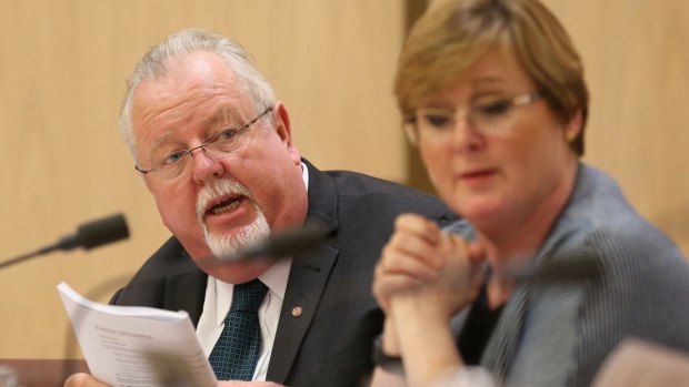 Coalition senator Barry O'Sullivan first raised concerns with former treasurer Joe Hockey more than three years ago. 