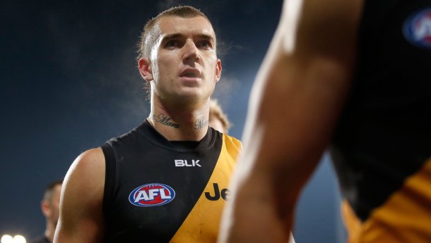 Top Tiger: Dustin Martin has been the big success for Richmond this year.