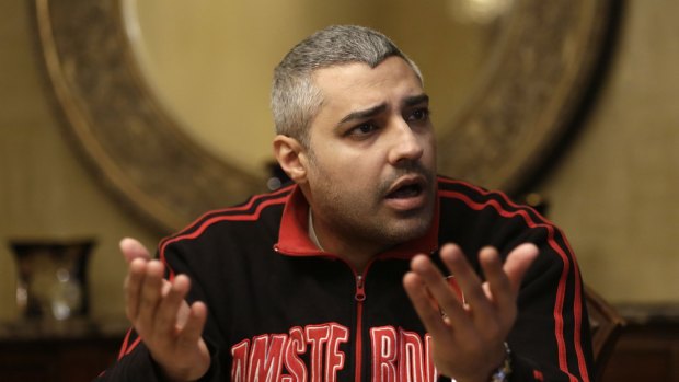 Canadian Al-Jazeera English journalist Mohamed Fahmy in Cairo in February