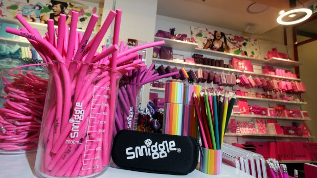 Just Group director Terry McCarthy believes Smiggle's rival, Cotton On's chain Typo, has "used Smiggle as a blueprint".