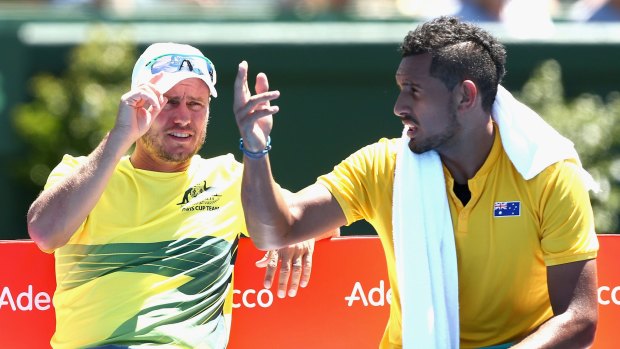 Not happy: Lleyton Hewitt is not impressed with mooted changes to the Davis Cup.