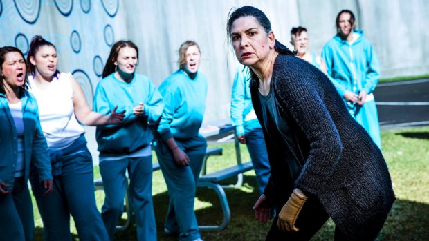 Pamela Rabe as The Freak (Joan Ferguson) is sensational in Wentworth season 5.