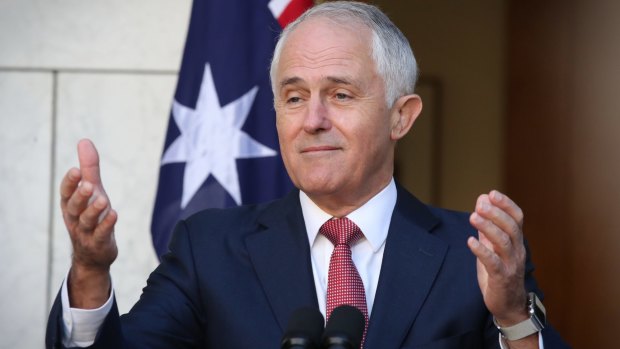 "Are you proud of our Australian values? Are you a proud Australian?" Malcolm Turnbull asked a journalist at a Thursday press conference.