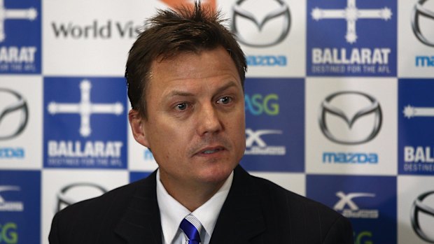 North Melbourne president and media personality James Brayshaw.  