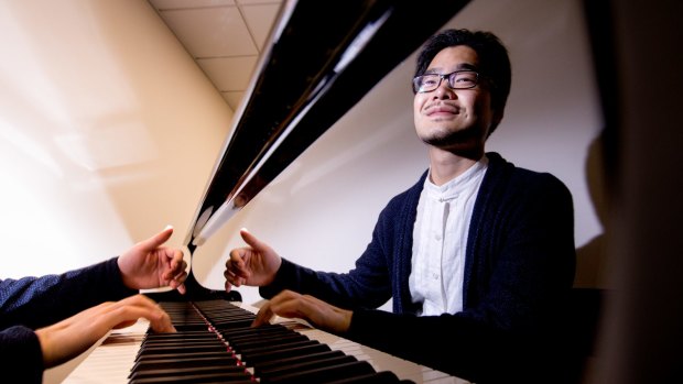 World performer: Tony Lee has been playing the piano since he was five.
