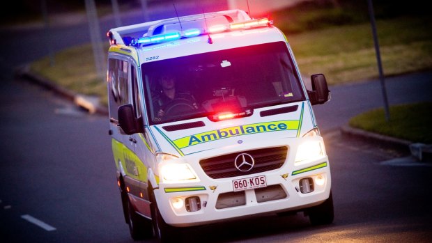 Six people have been involved in a crash outside a school on Brisbane's north side.
