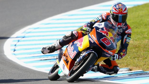 Jack Miller during free practice on Friday for the Phillip Island Grand Prix.