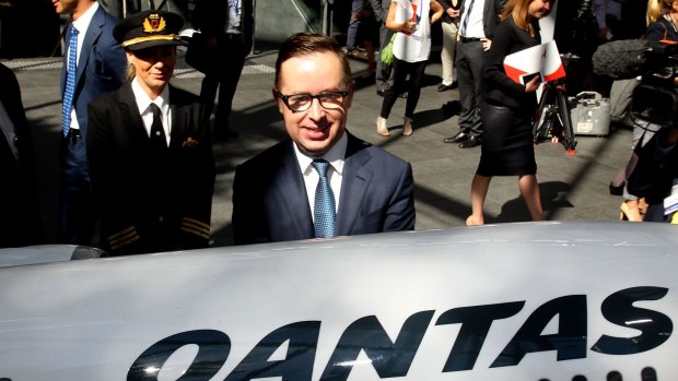 Qantas CEO Alan Joyce has played his hand well.