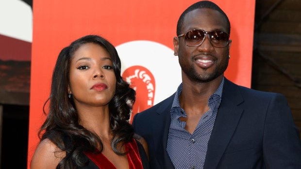 Star power: Gabrielle Union and Dwayne Wade.