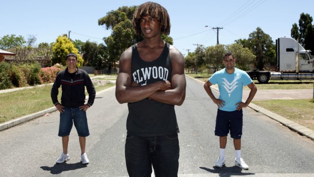 Back in the day: Michael Walters, Nic Naitanui and Chris Yarran.