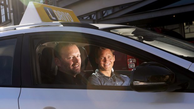 Nathan Dawes and Dane Westerweller from LDrivo launched their learner driver app this week.