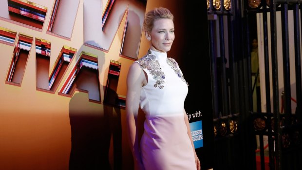 Cate Blanchett at the BFI London Film Festival Awards on October 17.