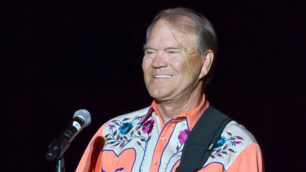 One of the greats: Glen Campbell died on Tuesday, aged 81.
