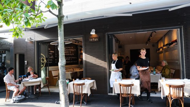 The pop-up in Potts Point.