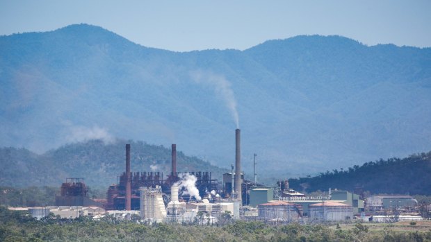 Clive Palmer's Queensland Nickel refinery.