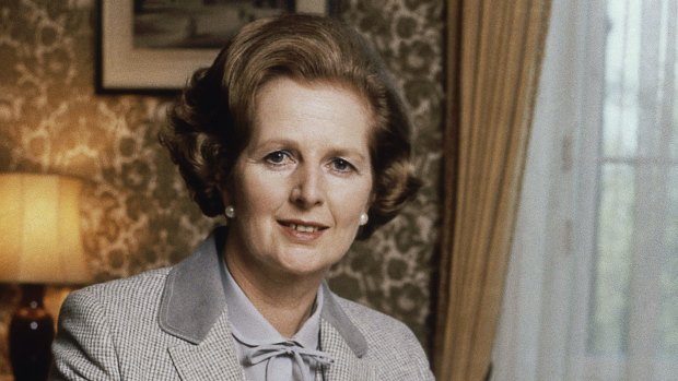 Margaret Thatcher in 1980, when she was prime minister of Britain.