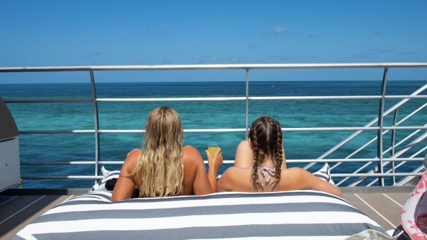 Reeflseep - a once in a lifetime chance to sleep on the Great Barrier Reef.