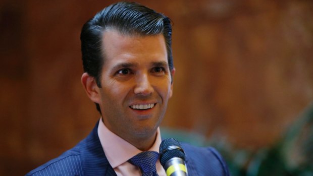 Donald Trump jnr admits with the benefit of hindsight he might have done things differently.