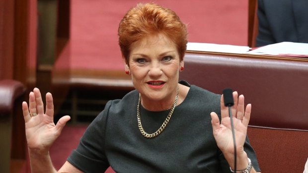 Pauline Hanson faces a challenge in keeping her party united. 