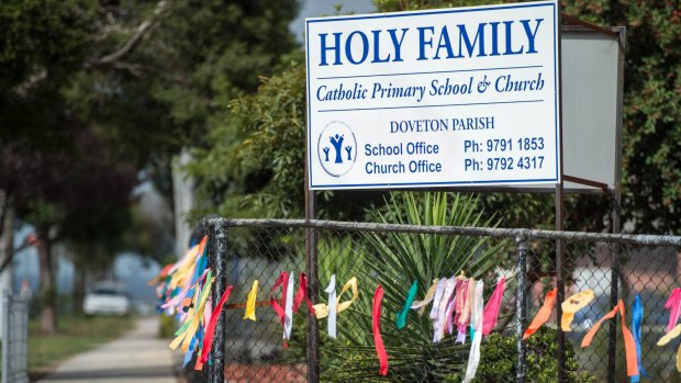 Peter Searson was parish priest at Holy Family church in Doveton.