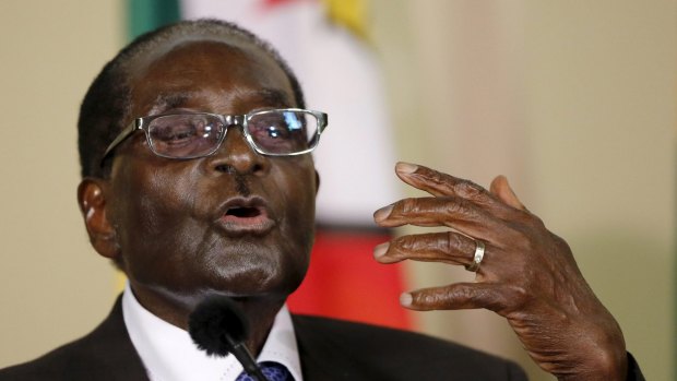 Zimbabwean President Robert Mugabe in Pretoria this week.