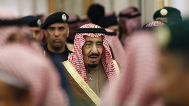 Saudi King Salman became king in January after the death of his brother.