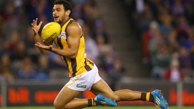 Cyril Rioli is back terrorising small defenders and looks fit doing it.