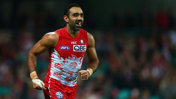 Adam Goodes is a talented footballer, but he has done himself no favours by dobbing in a young spectator and gloating after a victory.