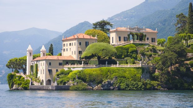 The Villa del Balbianello, Lake Como.