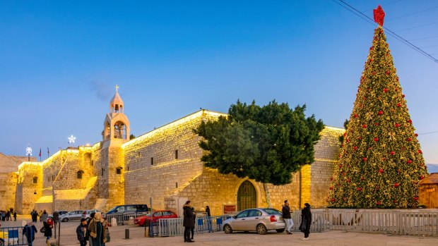 伯利恒的圣诞教堂。
