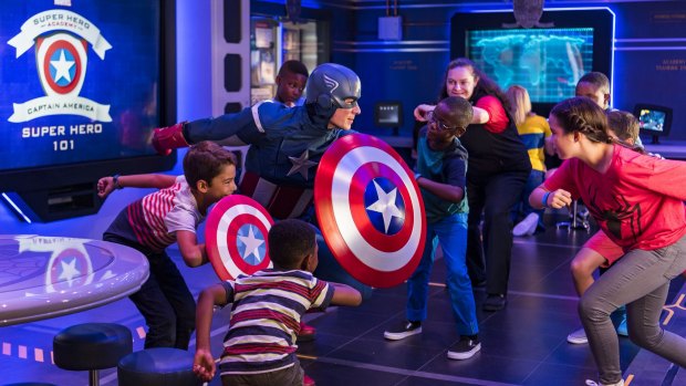 Guests will be able to mingle with a range of characters from the Marvel, Star Wars and Pixar libraries. 