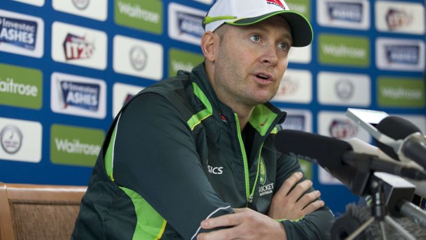 "The environment I try and create around this group is I want players to play the way they feel they can play their best cricket": Clarke.