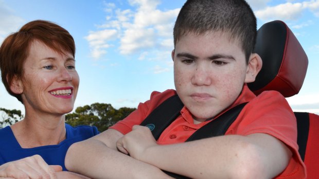 Annette Pham (pictured with her son Liam) believes if the ''review reflects what is needed in society it will have an enormous impact on the lives of people with disabilities''.