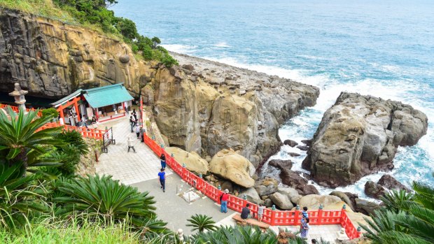 There are hundreds of Shinto shrines across Kyushu but Udo Shrine in Miyazaki prefecture is one of the most beautiful.