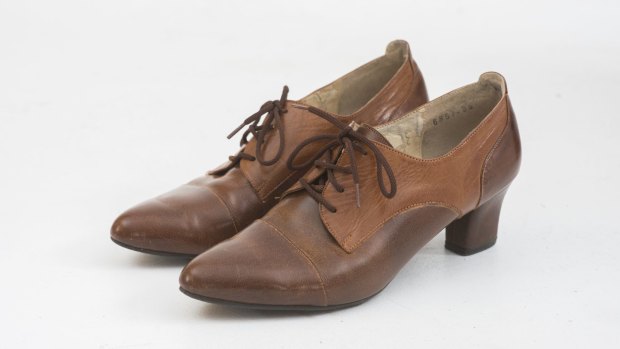 Natasha Rudra's favorite op-shop purchase: A pair of leather shoes.