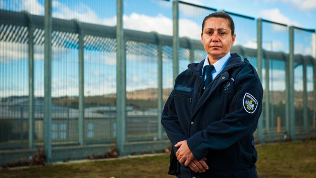 New guard recruit to the Alexander Maconochie Centre, Ida Hanley, hopes she can help rehabilitate Indigenous inmates.