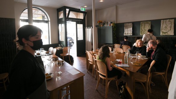 Manze Wine Bar in North Melbourne.