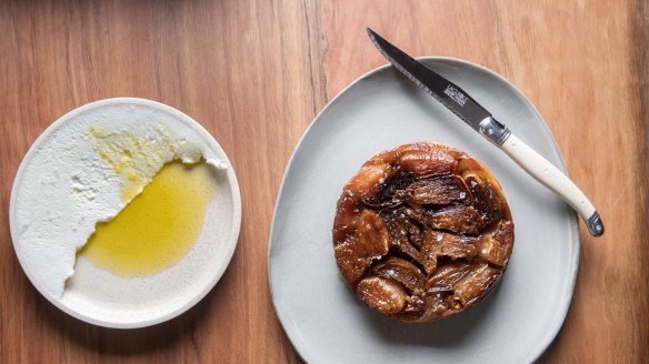 Nomad will be serving its shallot tarte tatin over Easter.
