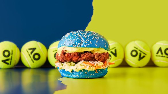 Huxtaburger will be serving up something colourful at the AO Festival at Birrarung Marr.