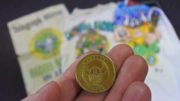 A token for admission to Seiffert Oval.