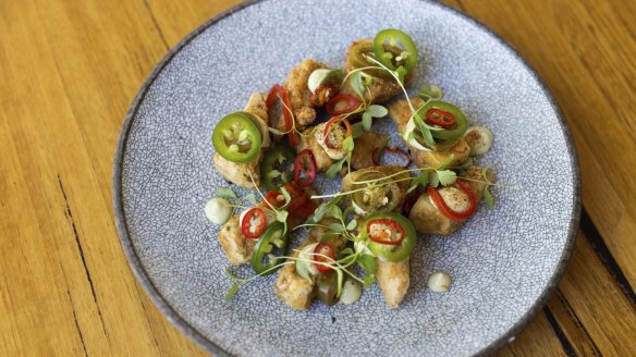 Jackfruit fritas.