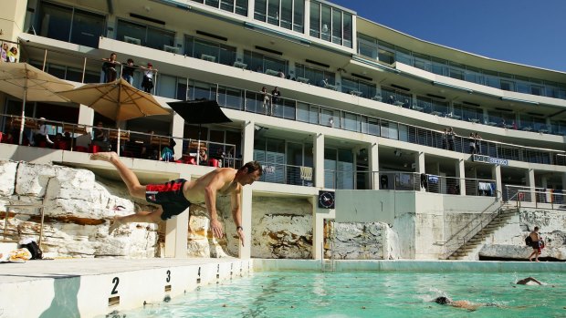Redundant: The Bondi Icebergs club building, where most of the first floor has been lying vacant for four years.