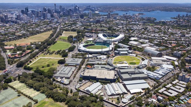 Sydney's Entertainment Quarter, which is being redeveloped to include office space, could be a contender as the home of Nine Entertainment