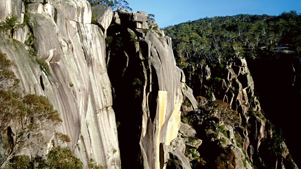 The gaping chasm of The Gorge, Mt Buffalo
