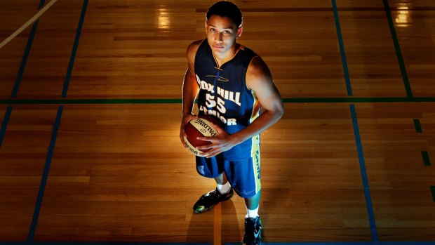 Fast track to success: Australian Boomers young gun Ben Simmons.