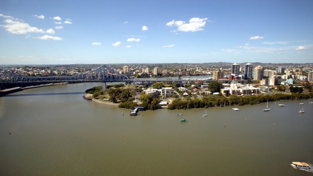 Brisbane's population has increased by almost 10 per cent in the past five years.