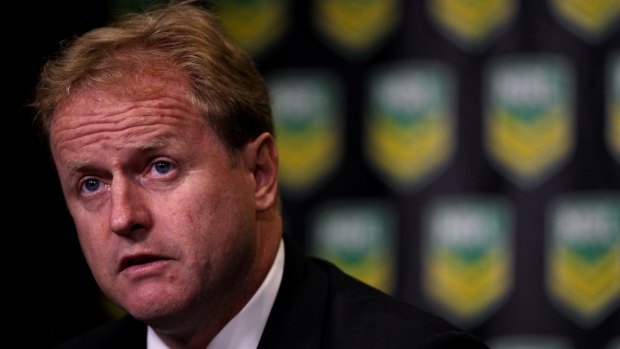 Good things, bad things: NRL CEO Dave Smith.