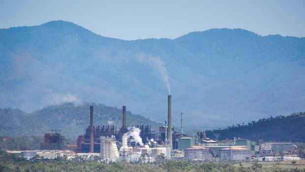 Clive Palmer's Queensland Nickel refinery.