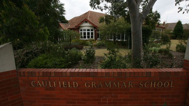 Caulfield Grammar School charges fees of $29,355 a year for senior students.
